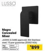 Builders Warehouse Lusso Magra Concealed Mixer 850021436 offer