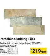 Builders Warehouse Porcelain Cladding Tiles 600005,600022,600020-Per Box offer