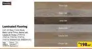 Builders Warehouse Trento Laminated Flooring 775714,775710,775712,775712,850025123,850025131-Per Sqm offer