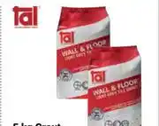 Builders Warehouse Tal 5Kg Grout (Dove Grey) 375648 offer