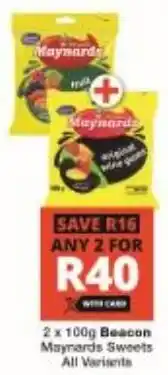 Checkers Beacon Maynards Sweets All Variants offer