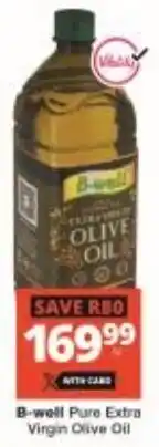 Checkers B-well Pure Extra Virgin Olive Oil offer