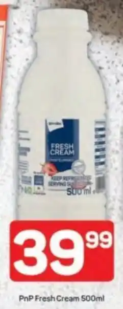 Pick n Pay PnP Fresh Cream offer
