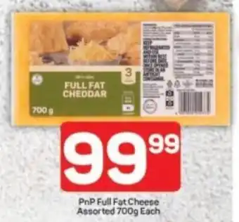 Pick n Pay PnP Full Fat Cheese Assorted offer