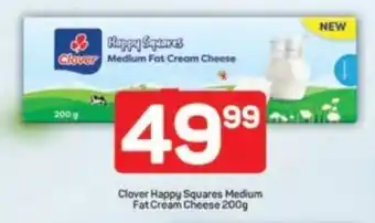 Pick n Pay Clover Happy Squares Medium Fat Cream Cheese offer