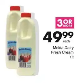 Save Hyper Melda Dairy Fresh Cream offer