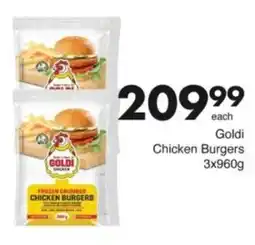 Save Hyper Goldi Chicken Burgers offer