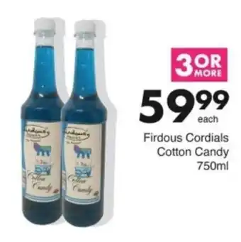 Save Hyper Firdous Cordials Cotton Candy offer