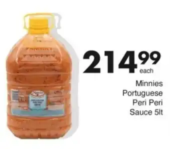 Save Hyper Minnies Portuguese Peri Peri Sauce offer
