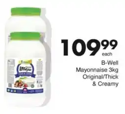 Save Hyper B-Well Mayonnaise Original/ Thick & Creamy offer