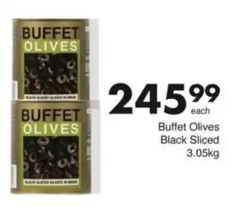 Save Hyper Buffet Olives Black Sliced offer