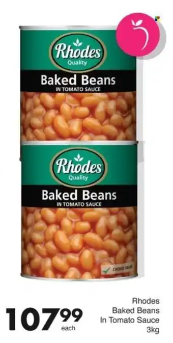 Save Hyper Rhodes Baked Beans In Tomato Sauce offer