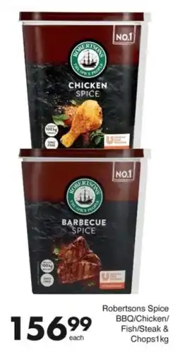 Save Hyper Robertsons Spice BBQ/ Chicken/ Fish/ Steak & Chops offer