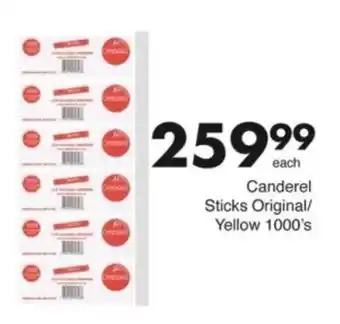 Save Hyper Canderel Sticks Original/ Yellow offer