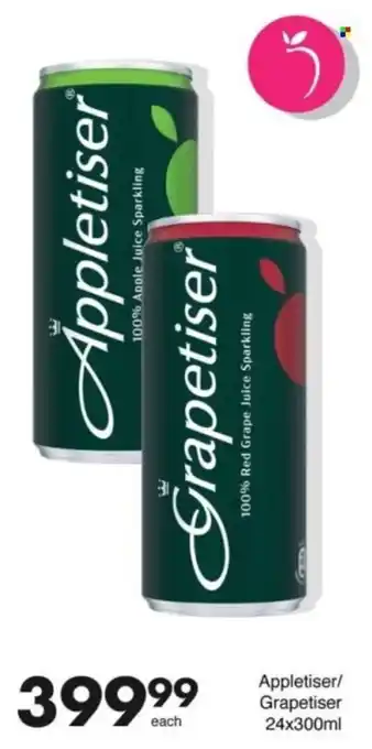 Save Hyper Appletiser/ Grapetiser offer