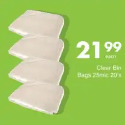 Save Hyper Clear Bin Bags 25mic offer