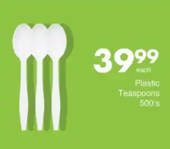 Save Hyper Plastic Teaspoons offer