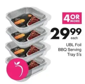 Save Hyper UBL Foil BBQ Serving Tray offer
