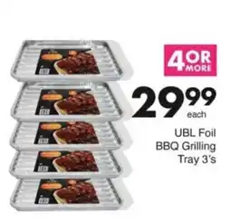 Save Hyper UBL Foil BBQ Grilling Tray offer