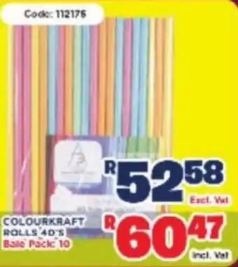 Africa Cash and Carry Colourkraft Rolls 4D's offer