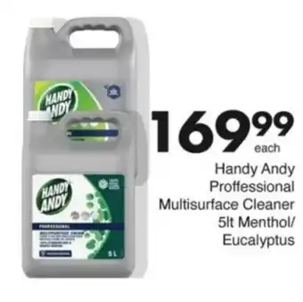 Save Hyper Handy Andy Proffessional Multisurface Cleaner Menthol/ Eucalyptus offer