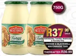 Take 'n Pay Crosse & blackwell mayonnaise offer