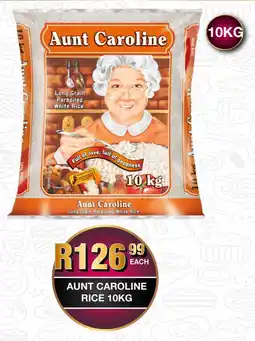 Take 'n Pay Aunt Caroline Long Grain Parboiled White Rice offer
