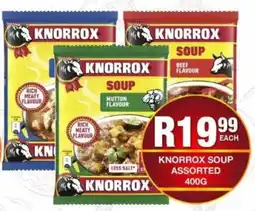 Take 'n Pay Knorrox soup assorted offer
