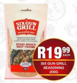 Take 'n Pay Six gun grill seasoning offer