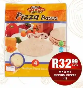 Take 'n Pay My o my medium pizzas offer