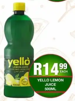 Take 'n Pay Yello lemon juice offer