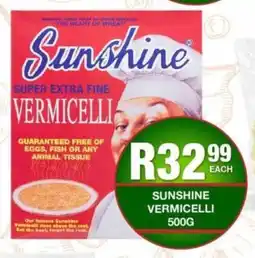 Take 'n Pay Sunshine Vermicelli offer