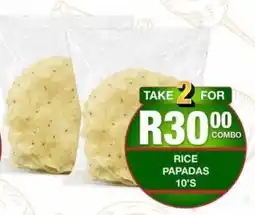 Take 'n Pay Rice Papadas offer