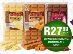Take 'n Pay Dewchoc baking chocolate offer