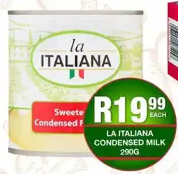 Take 'n Pay La italiana condensed milk offer