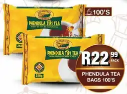 Take 'n Pay Phendula tea bags offer