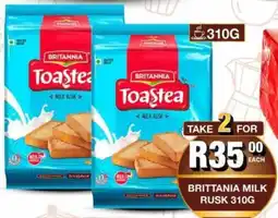 Take 'n Pay Brittania milk rusk offer