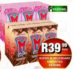 Take 'n Pay Super m milkshake assorted offer