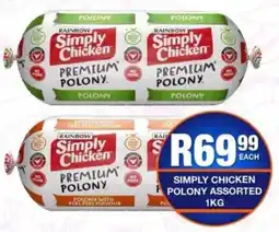 Take 'n Pay Simply chicken polony assorted offer
