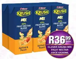 Take 'n Pay Clover krush mix fruit nectar juice offer