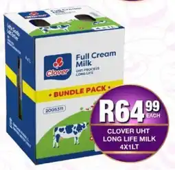 Take 'n Pay Clover uht long life milk offer