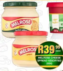 Take 'n Pay Melrose cheese spread assorted offer