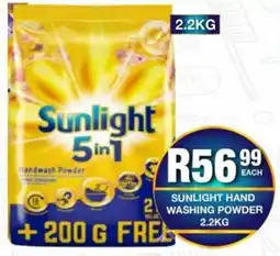 Take 'n Pay Sunlight hand washing powder offer