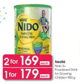 Clicks Nestlé Nido 3+ Powdered Drink for Growing Children offer