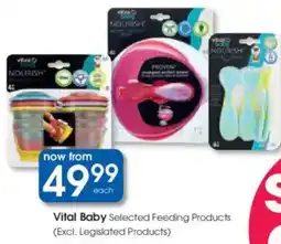 Clicks Vital Baby Selected Feeding Products offer