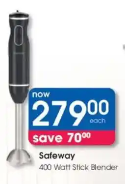 Clicks Safeway 400 Watt Stick Blender offer