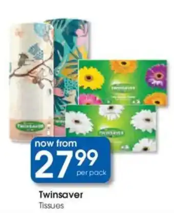 Clicks Twinsaver Tissues offer