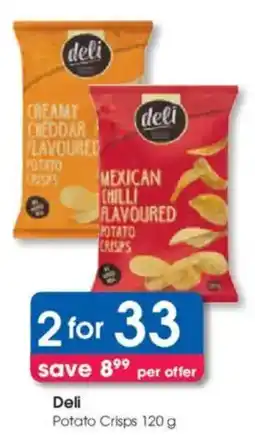Clicks Deli Potato Crisps offer