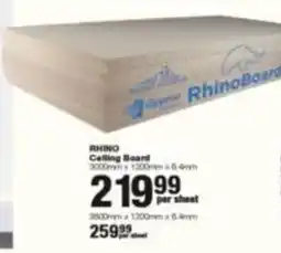 Build It Rhino Ceiling Board offer
