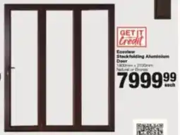 Build It Ecoview Stackfolding Aluminium Door offer
